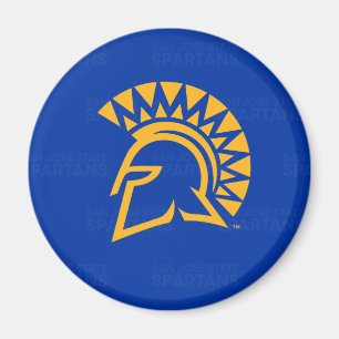 San Jose State Spartans Logo Watermerk Magneet