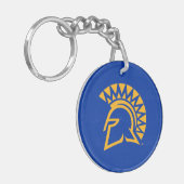 San Jose State Spartans Logo Watermerk Sleutelhanger (Voorkant Links)