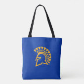 San Jose State Spartans Logo Watermerk Tote Bag (Achterkant)