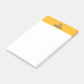 San Jose State Spartans Logo Woordmerk Vervuild Post-it® Notes (Schuin)