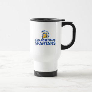 San Jose State Spartans Logo Woordmerk Vervuild Reisbeker