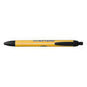 San Jose State Spartans Logo Wordmark Blauwe Inkt Pen (Achterkant)