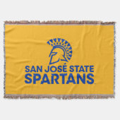 San Jose State Spartans Logo Wordmark Deken (Voorkant)