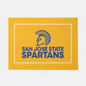 San Jose State Spartans Logo Wordmark Deurmat (Voorkant)
