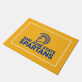 San Jose State Spartans Logo Wordmark Deurmat