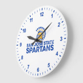 San Jose State Spartans Logo Wordmark Distress Grote Klok (Hoek)