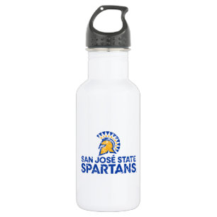 San Jose State Spartans Logo Wordmark Distress Waterfles