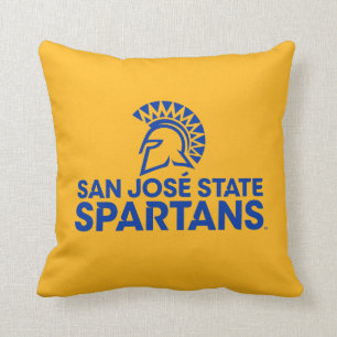 San Jose State Spartans Logo Wordmark Kussen
