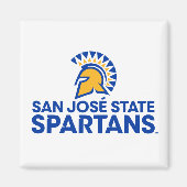 San Jose State Spartans Logo Wordmark Magneet (Voorkant)