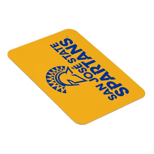 San Jose State Spartans Logo Wordmark Magneet (Rechterzijde)