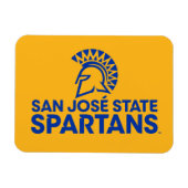San Jose State Spartans Logo Wordmark Magneet (Horizontaal)