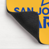 San Jose State Spartans Logo Wordmark Muismat (Hoek)