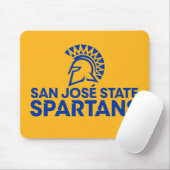San Jose State Spartans Logo Wordmark Muismat (Met muis)