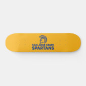 San Jose State Spartans Logo Wordmark Persoonlijk Skateboard (Horizontaal)