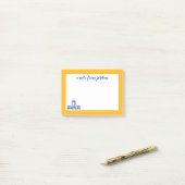 San Jose State Spartans Logo Wordmark Post-it® Notes (Op bureau)