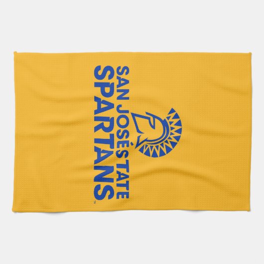 San Jose State Spartans Logo Wordmark Theedoek (Horizontaal)