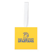 San Jose State Spartans Logo Wordmark Vervuild Decoratie (Voorkant)