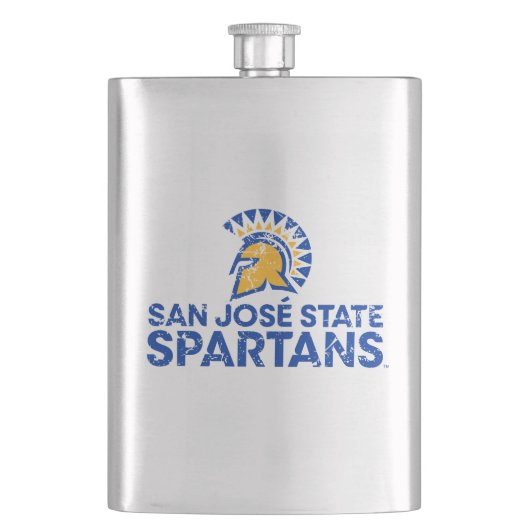 San Jose State Spartans Logo Wordmark Vervuild Flacon (Voorkant)