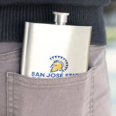 San Jose State Spartans Logo Wordmark Vervuild Flacon (Voorbeeld)