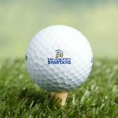 San Jose State Spartans Logo Wordmark Vervuild Golfballen (Insitu Shirt)