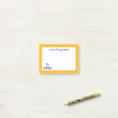 San Jose State Spartans Logo Wordmark Vervuild Post-it® Notes (Op bureau)