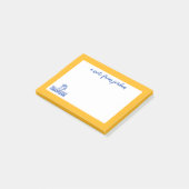 San Jose State Spartans Logo Wordmark Vervuild Post-it® Notes (Schuin)