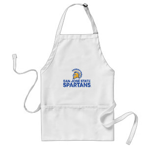 San Jose State Spartans Logo Wordmark Vervuild Standaard Schort