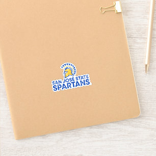 San Jose State Spartans Logo Wordmark Vervuild Sticker