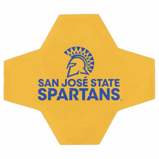 San Jose State Spartans Logo Wordmark Voetbal (Enkel)