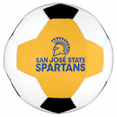 San Jose State Spartans Logo Wordmark Voetbal (Voorkant)