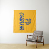 San Jose State Spartans Logo Wordmark Wandkleed (In Situ (horizontaal))
