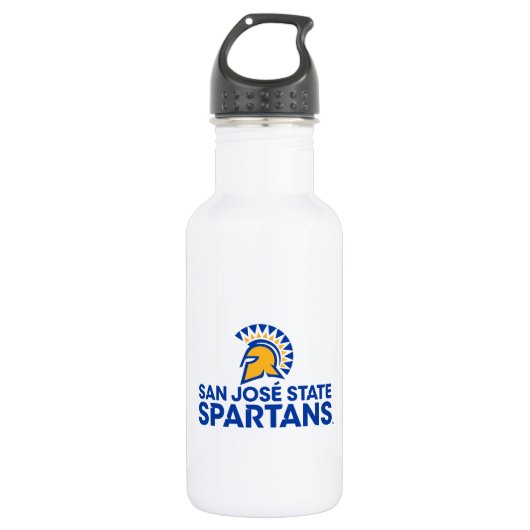 San Jose State Spartans Logo Wordmark Waterfles (Voorkant)