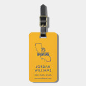 San Jose State Spartans Love Bagagelabel (Voorkant verticaal)