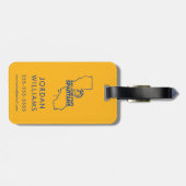 San Jose State Spartans Love Bagagelabel (Achterkant horizontaal)