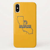 San Jose State Spartans Love Case-Mate iPhone Case (Achterkant)