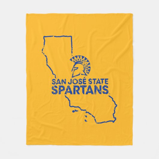 San Jose State Spartans Love Fleece Deken (Voorkant)