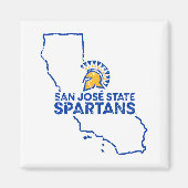 San Jose State Spartans Love Magneet (Voorkant)