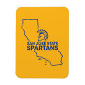 San Jose State Spartans Love Magneet (Verticaal)