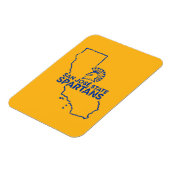 San Jose State Spartans Love Magneet (Linkerzijde)