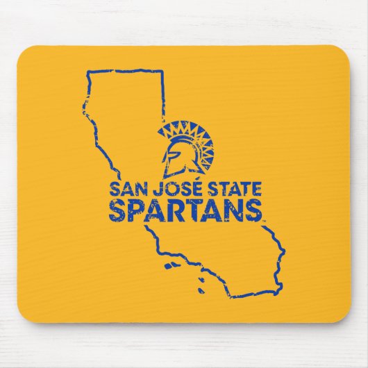 San Jose State Spartans Love Muismat (Voorkant)