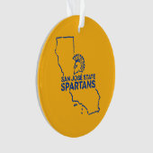 San Jose State Spartans Love Ornament (voorkant)