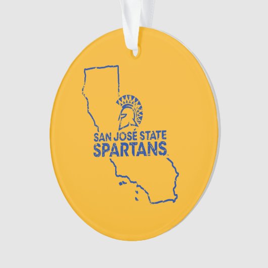 San Jose State Spartans Love Ornament (voorkant)