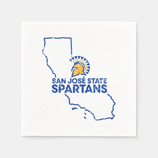 San Jose State Spartans Love Servet (Voorkant)
