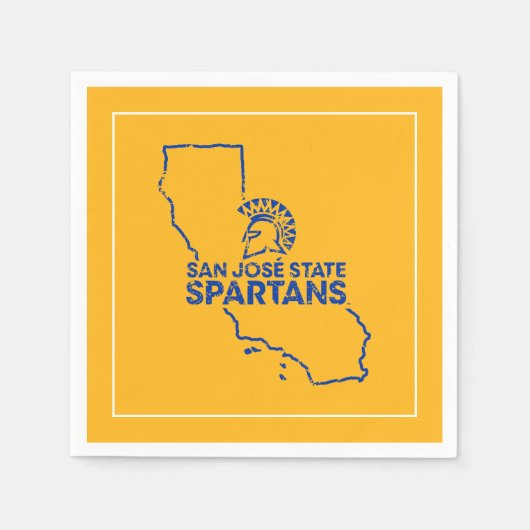 San Jose State Spartans Love Servet (Voorkant)