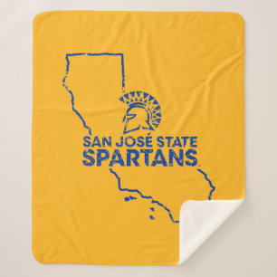 San Jose State Spartans Love Sherpa Deken