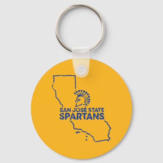 San Jose State Spartans Love Sleutelhanger (Voorkant)