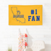 San Jose State Spartans Love Spandoek (Insitu)