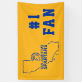 San Jose State Spartans Love Spandoek (Verticaal)