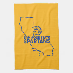 San Jose State Spartans Love Theedoek