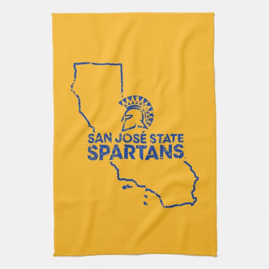 San Jose State Spartans Love Theedoek (Verticaal)